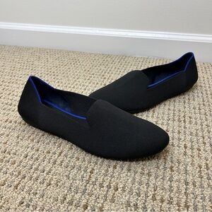 Rothy’s The Loafer in Black Solid Women’s size 11.5 Flats